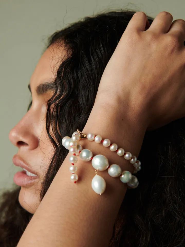 Outlet Boujee Pearl Strand All