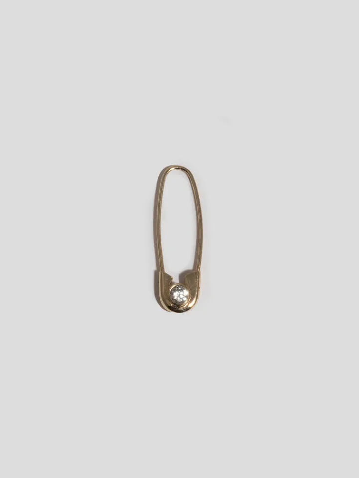 Online Cirque Safety Pin Earring All|Earrings