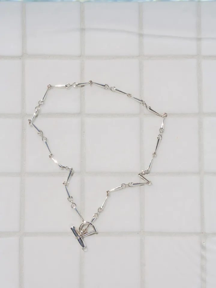 Hot Cousteau Barbell Toggle Necklace All