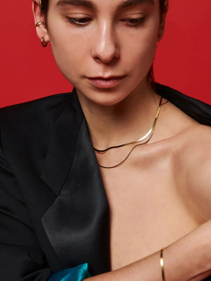 Sale Demi Herringbone Necklace All