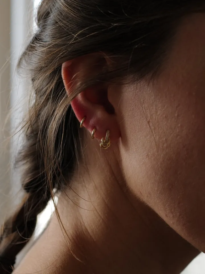 New Elfin Mini Huggies All|Earrings