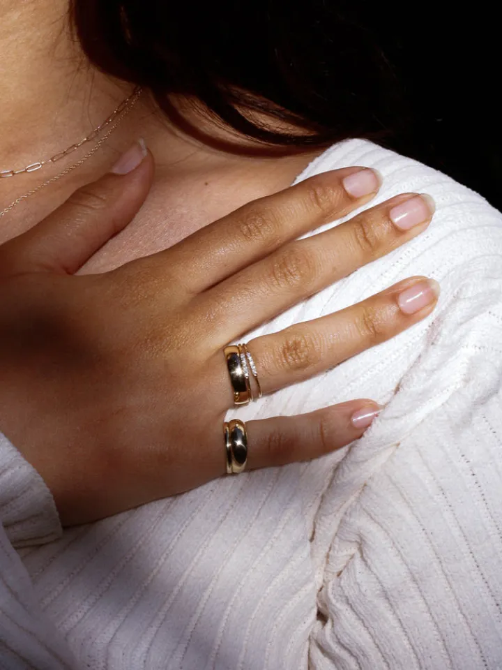 Clearance Eternity Dome Band All|Rings