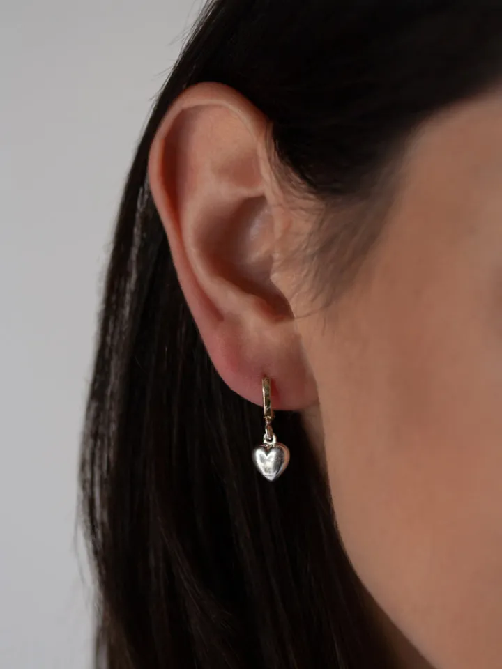 Discount Gordita Heart Huggies All|Earrings