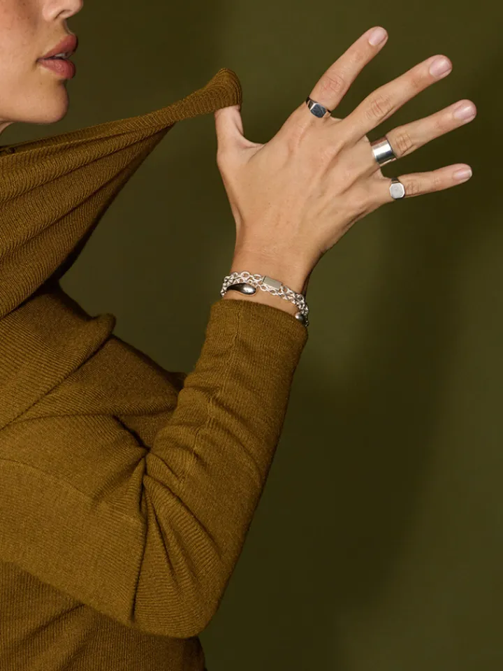 Hot ID Box Lock Cable Bracelet All|Bracelets