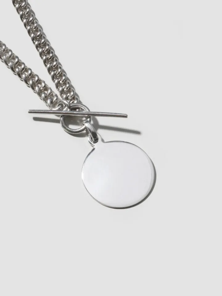 Outlet Industrial Disk & Toggle Necklace All|Necklaces