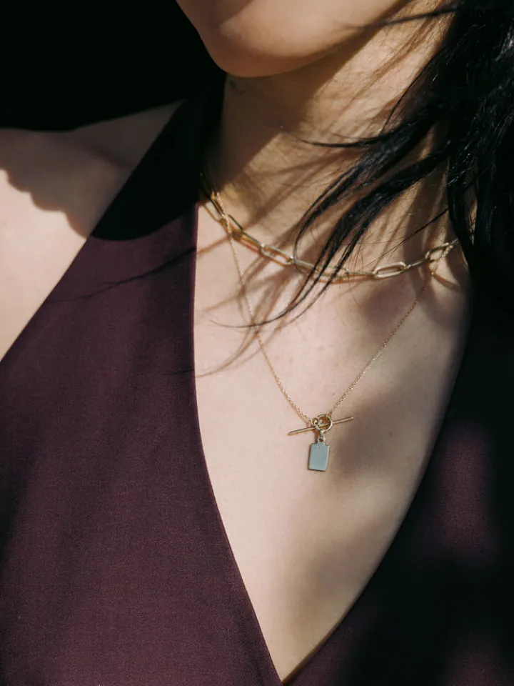 Outlet Klint ID & Toggle Necklace All|Necklaces