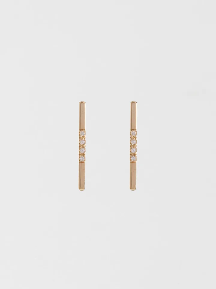 Best Long Rod Diamond Stud All