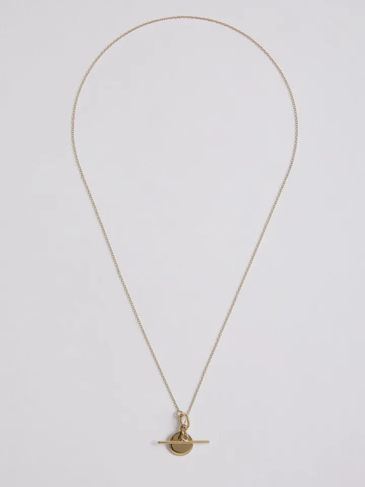 Clearance Mini Disk & Toggle Necklace All|Necklaces