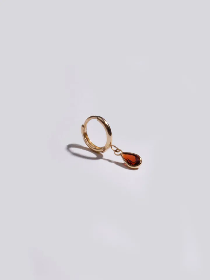 Hot Mini Gem Bezel Huggie All