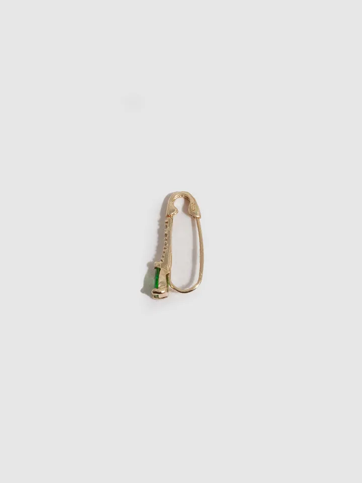 Discount Mini Gemstone Diamond Safety Pin All|Earrings