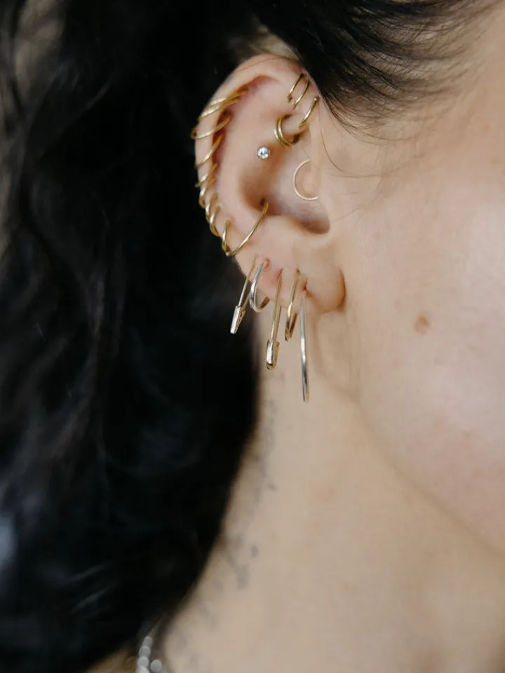 Clearance Mini Infinity Hoops All|Earrings