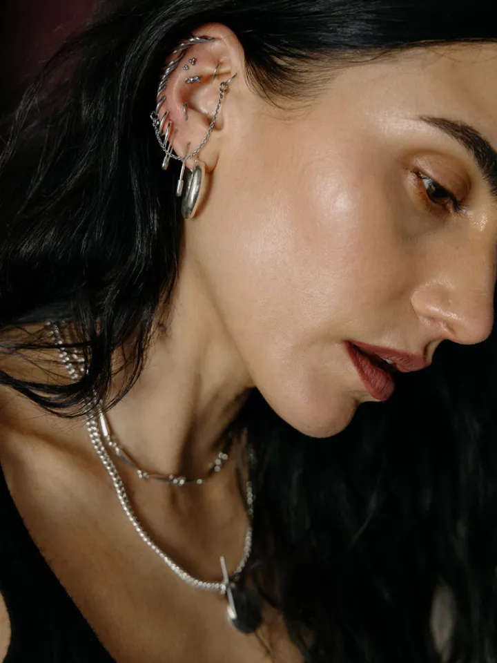 Clearance Mini Safety Pin Earring All|Earrings