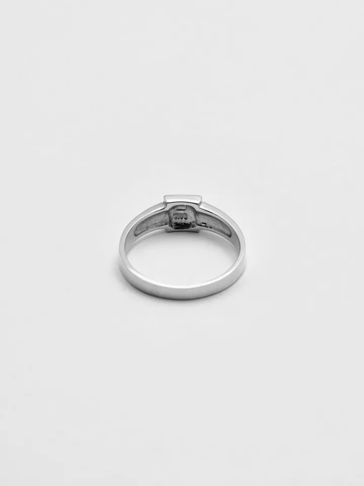Online Mini Square ID Signet All|Rings