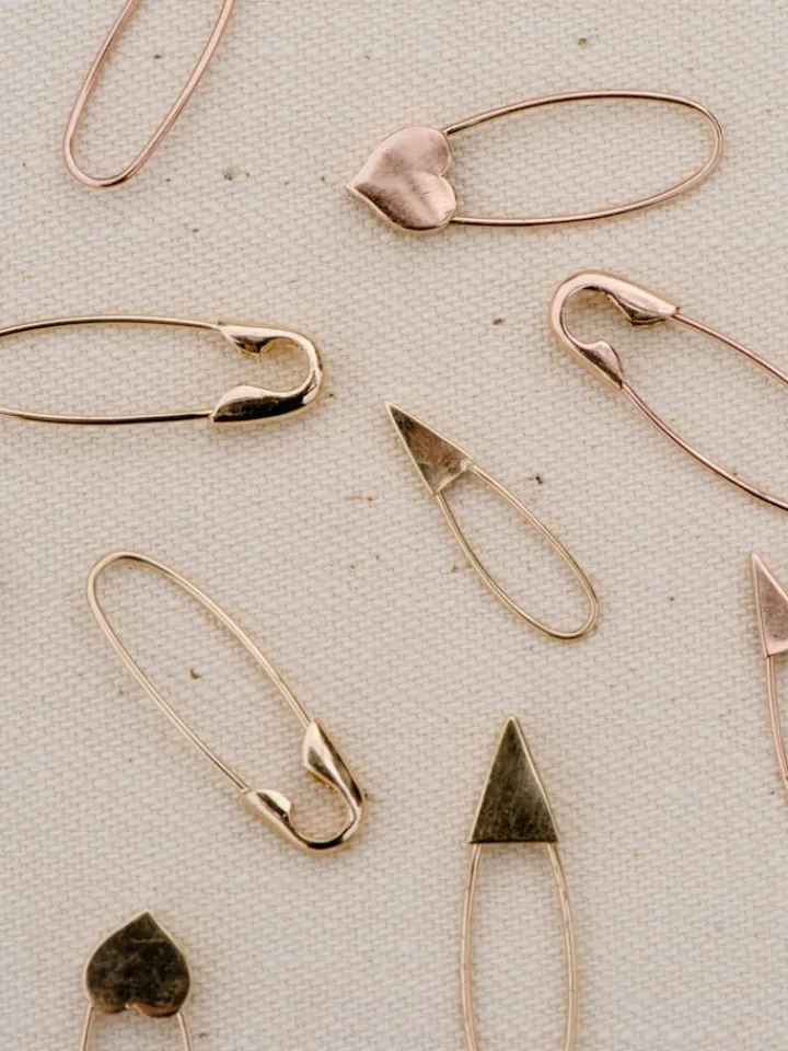 Best Mini Triangle Safety Pin Earring All|Earrings