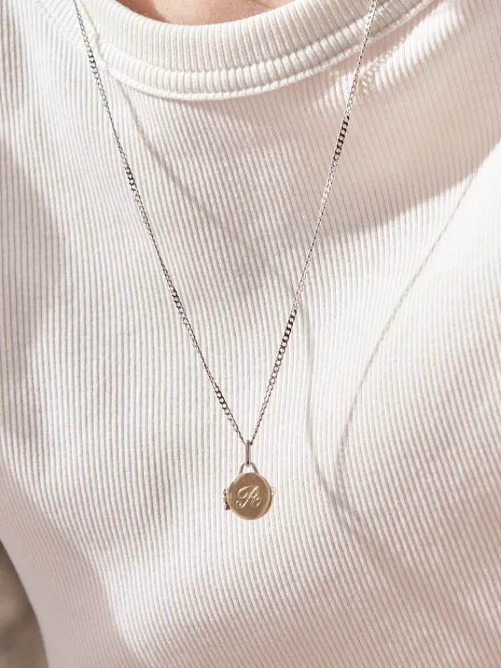 Fashion Mixed Metal Locket Pendant All|Pendants