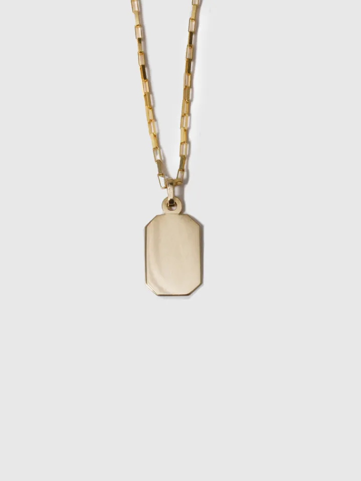 Clearance Octagonal ID Pendant All|Necklaces