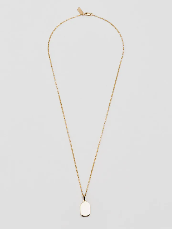 Clearance Octagonal ID Pendant All|Necklaces