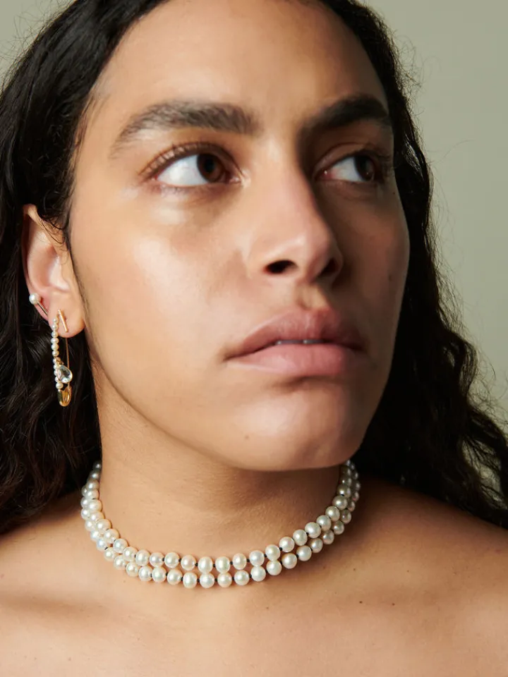 New Opera Wrap Pearl Strand All