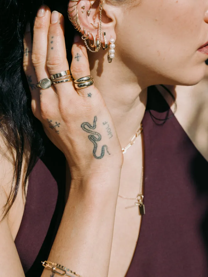 Hot Pave Hoops All|Earrings