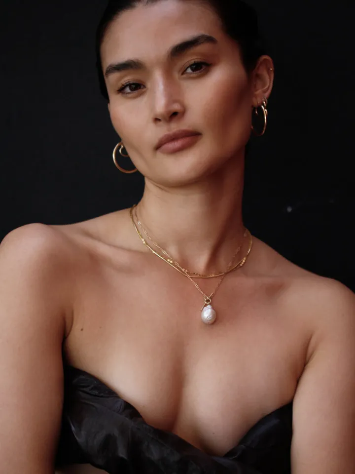 Outlet Pearl & Toggle Necklace All
