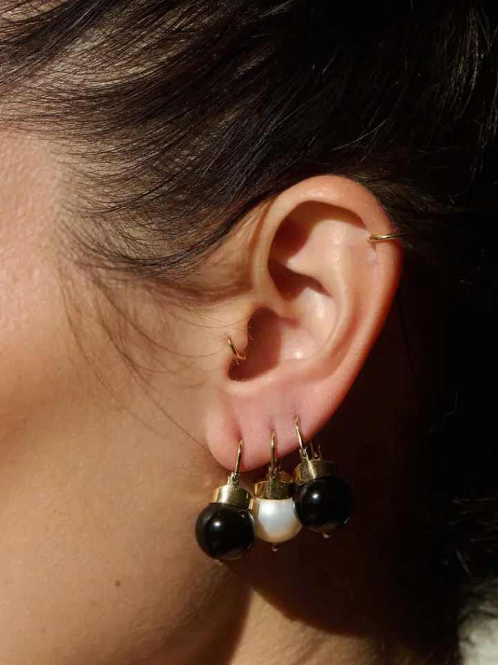 Hot Pearl Latch Earrings All|Earrings