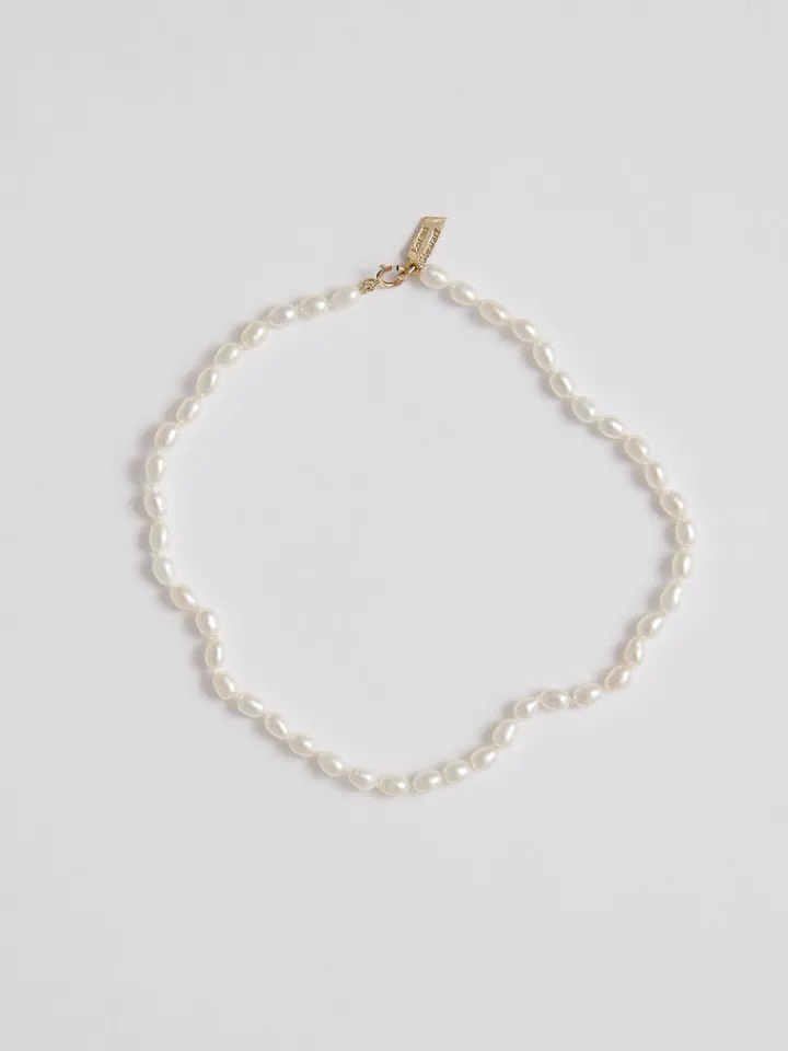 New Rice Pearl Anklet All|Anklets