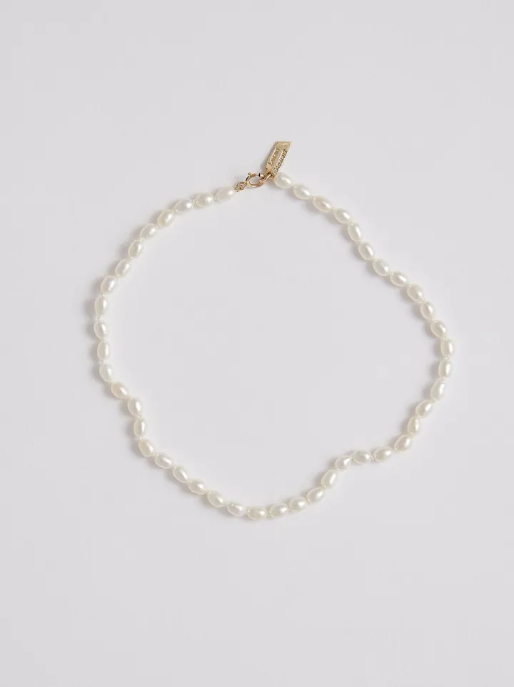 New Rice Pearl Anklet All|Anklets