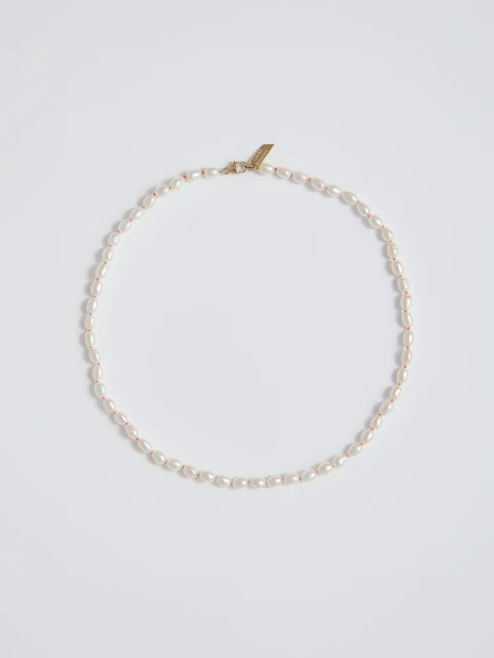 Clearance Rice Pearl Necklace - Youth All