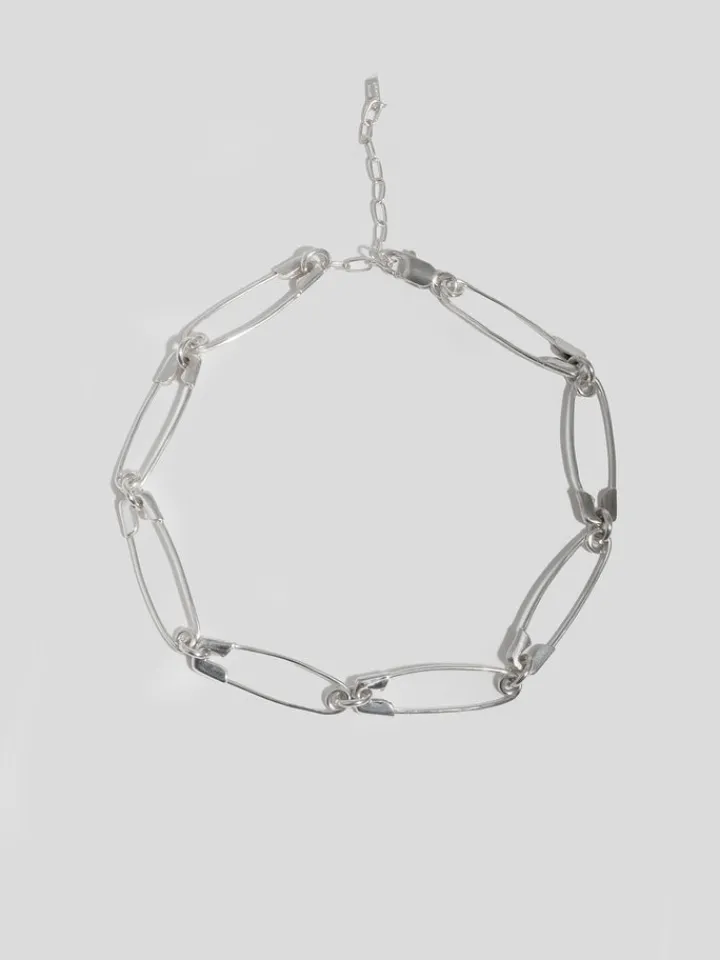Sale Safety Pin Link Chain All|Necklaces