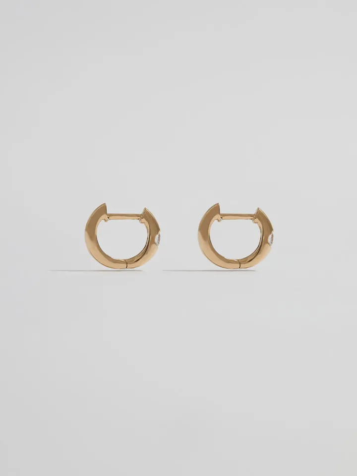 New Solo Sparkle Huggies All|Earrings