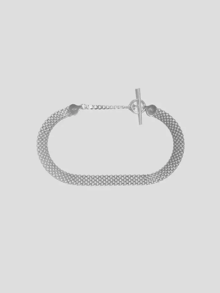 Outlet Sterling Silver Chainmail Anklet All|Anklets