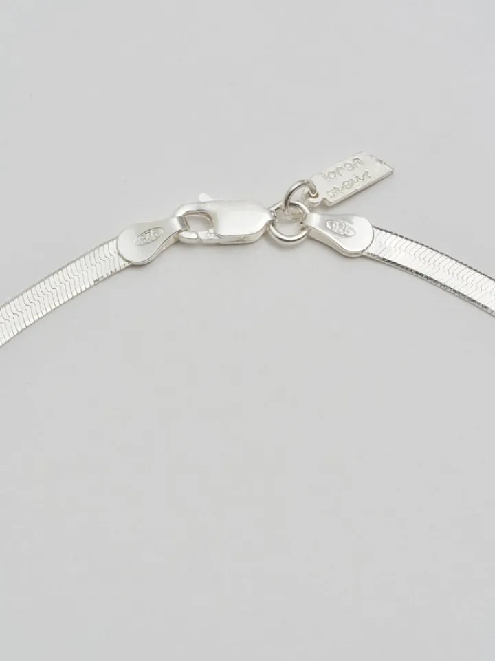Discount Sterling Silver Herringbone Necklace All|Necklaces
