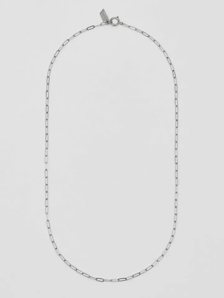 Outlet Sterling Silver Long Link Chain All