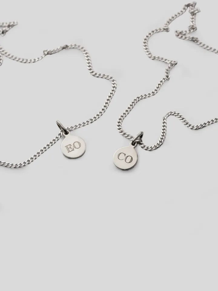 Outlet Sterling Silver Mini Disk Pendant All|Pendants