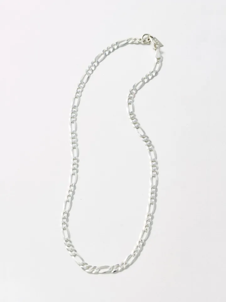 Clearance Sterling Silver XL Figaro Chain All|Necklaces