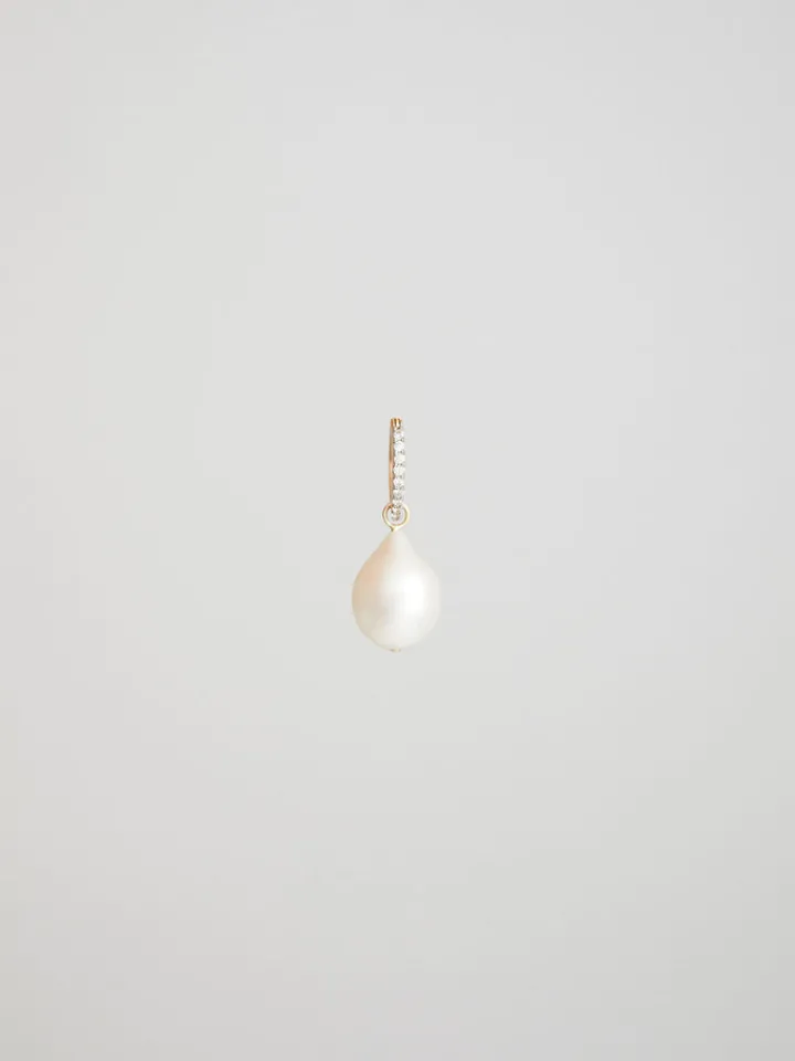 Outlet Teardrop Huggies All|Earrings