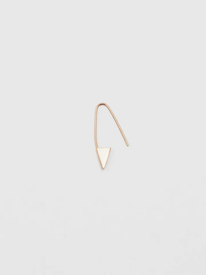 Sale Triangle Safety Pin Earring All|Earrings
