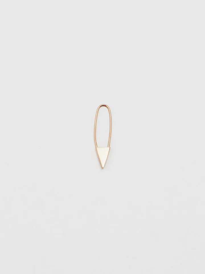 Sale Triangle Safety Pin Earring All|Earrings