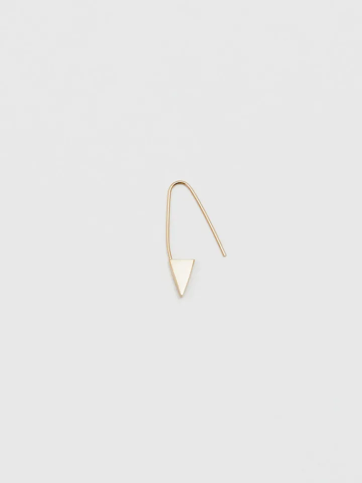 Sale Triangle Safety Pin Earring All|Earrings