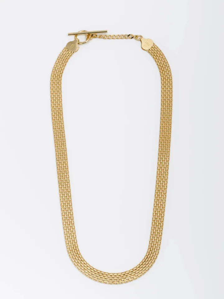 Clearance Vermeil Chainmail Necklace All