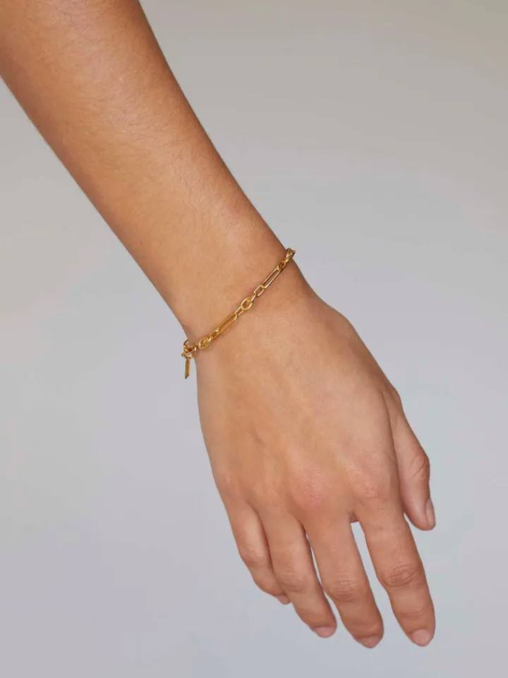 Hot Vermeil Motley Chain Bracelet All