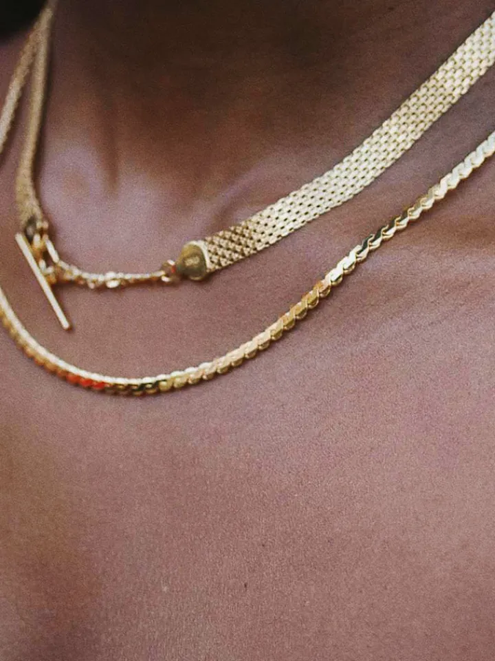 Sale Vermeil Serpentine Chain All|Necklaces