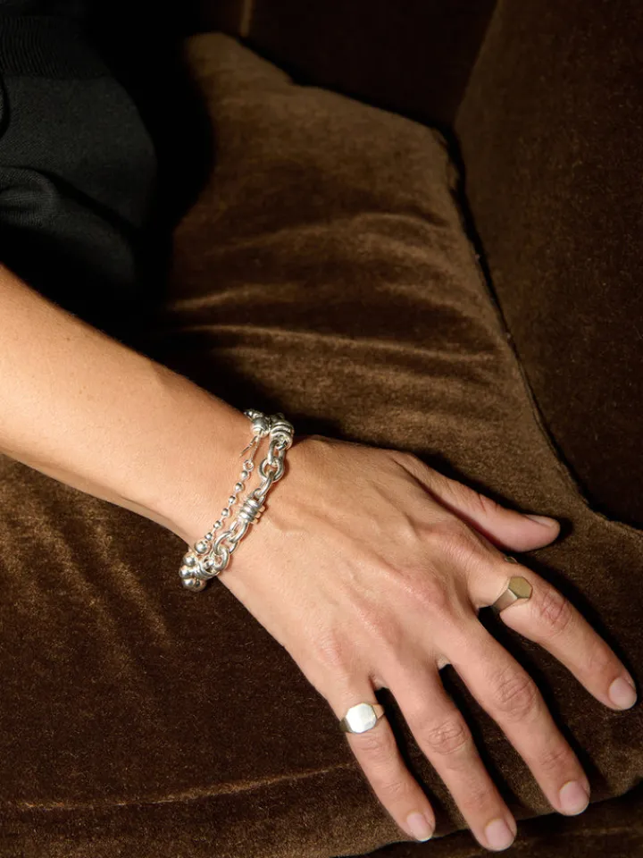 New Whorl Chain Bracelet All