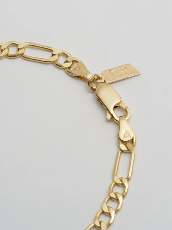 New XL Figaro Chain Bracelet All