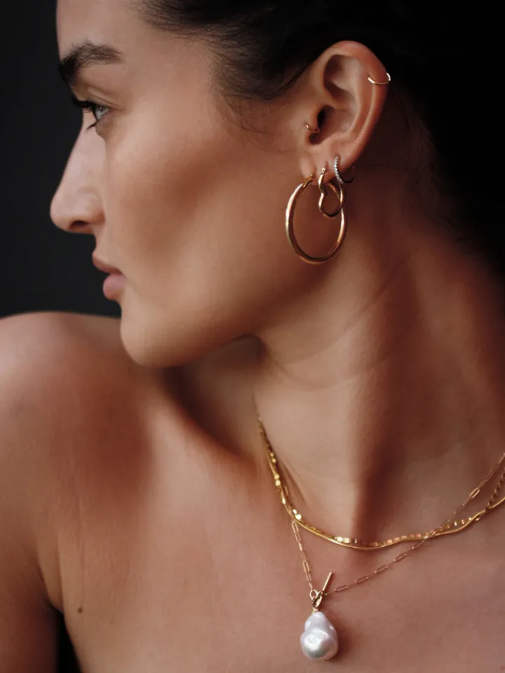 Hot XL Heart Feels Hoops All