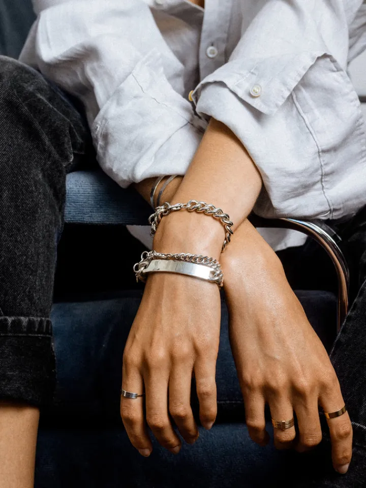 Discount XL Industrial Curb Chain Bracelet All|Bracelets
