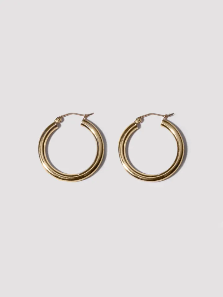 New XL Sol Hoops All|Earrings